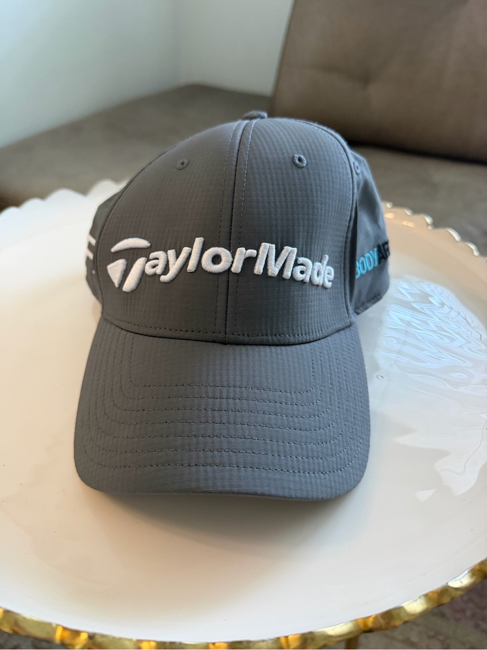 TaylorMade x BodyArmor Lyte Gray Tour Golf Hat TP5